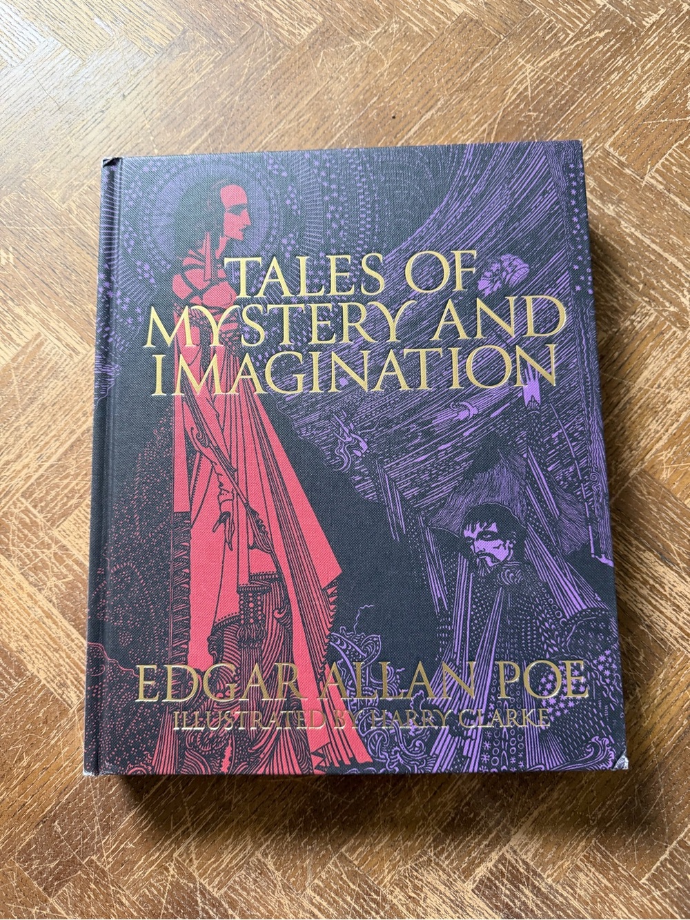 Tales of Mystery and Imagination Edgar Allan Poe Hardcover with Sprayed Edges